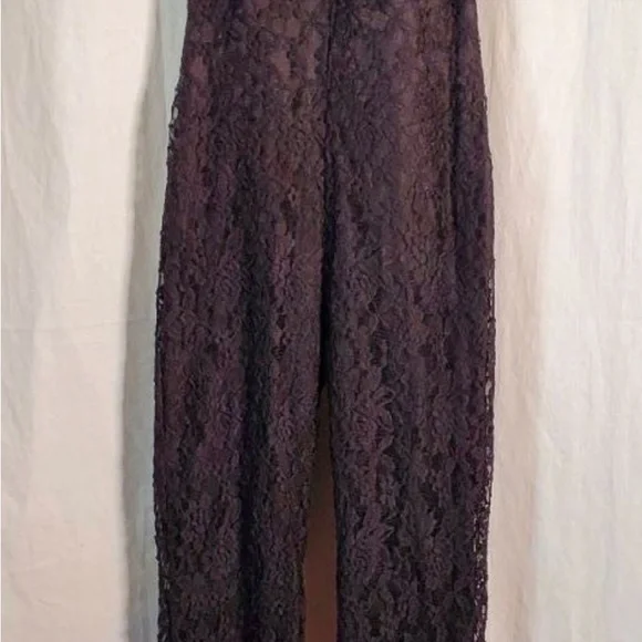 Black Lace Venus Jumpsuit Size M - Picture 3 of 13